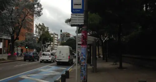 PARADERO SITP PARQUE EL NOGAL  366A00